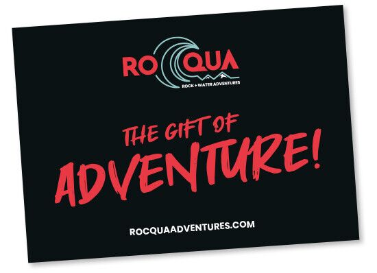 Rocqua Adventure gift Voucher