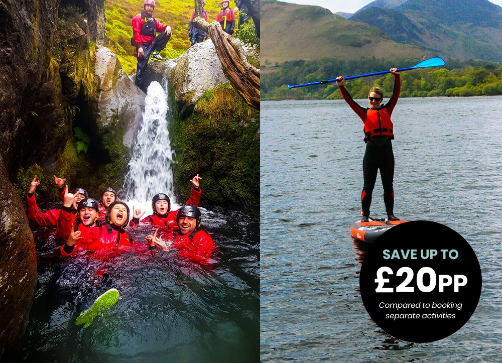Ghyll Scrambling & Paddle Boarding Keswick